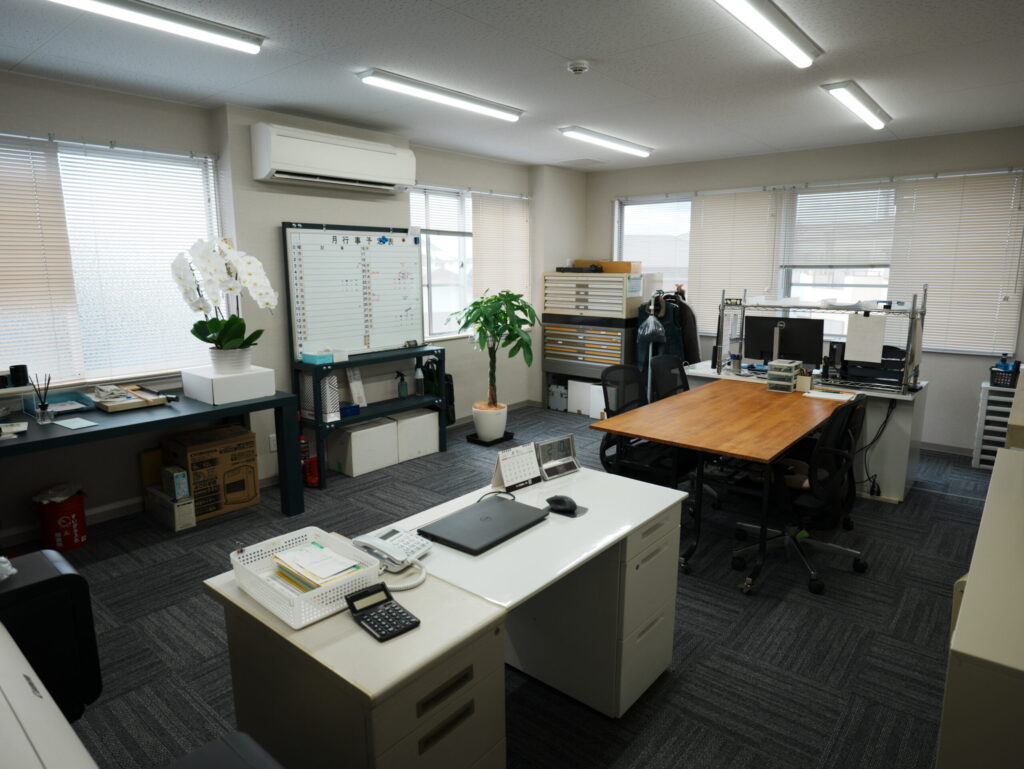 有限会社山将のオフィス